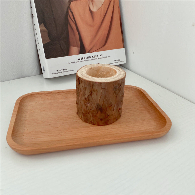 Decoration Creative Pine Candlestick