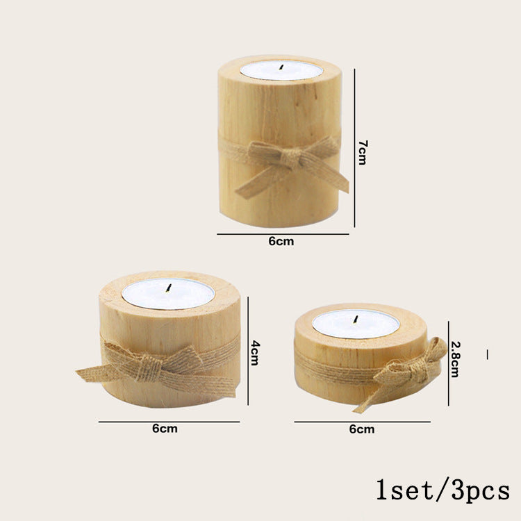 Decoration Creative Pine Candlestick