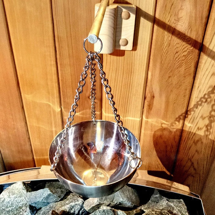 Stainless Steel Essential Oil Bowl Dry Sauna Room