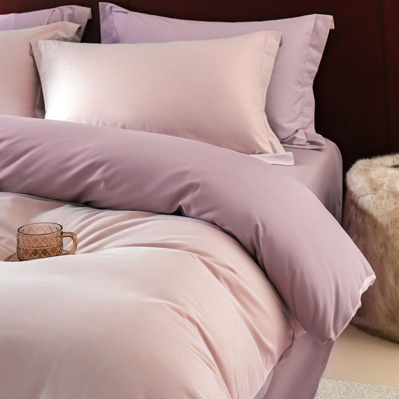 High-end Thickening Brushed Cotton Four-piece Cotton Set