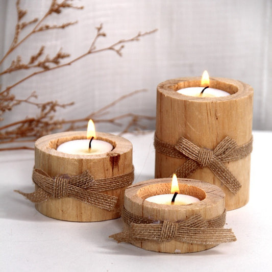 Decoration Creative Pine Candlestick