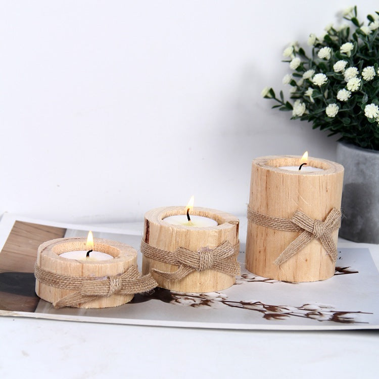 Decoration Creative Pine Candlestick