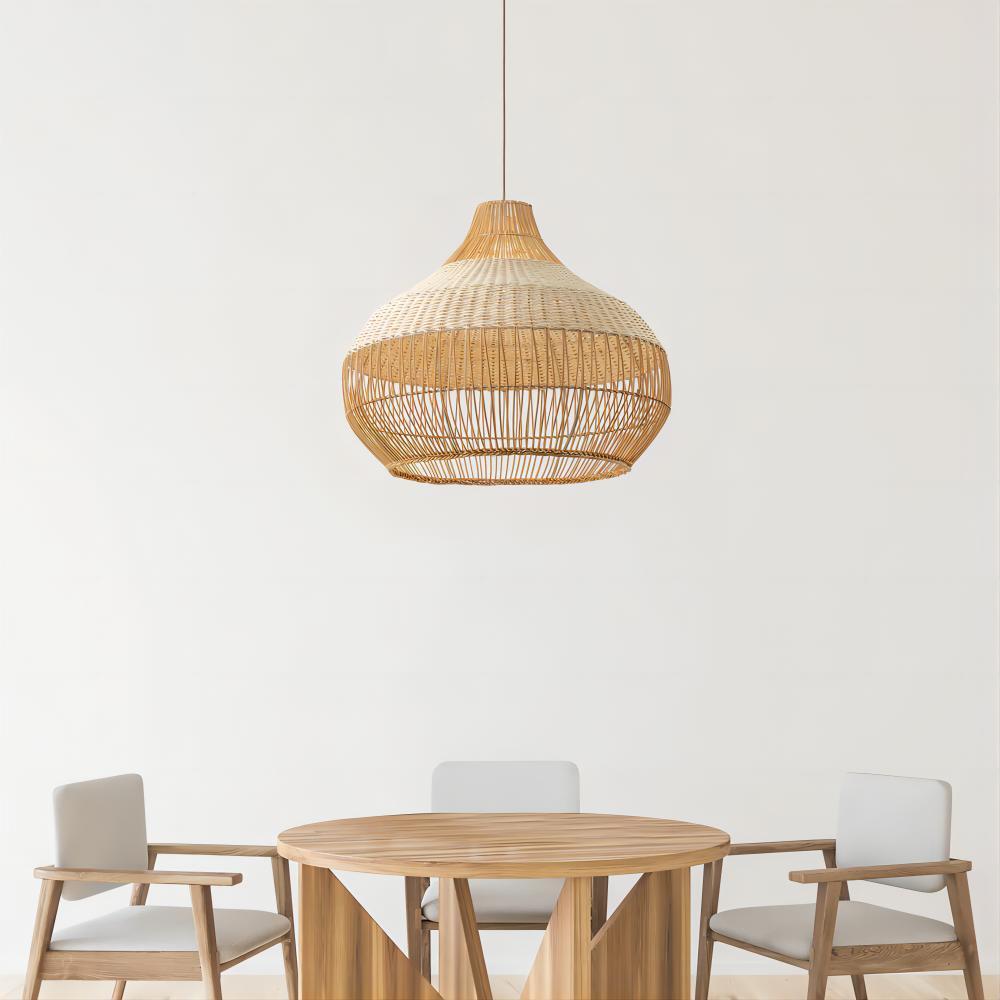 Creative Rattan Lighting - Art Rattan Woven Lampshade