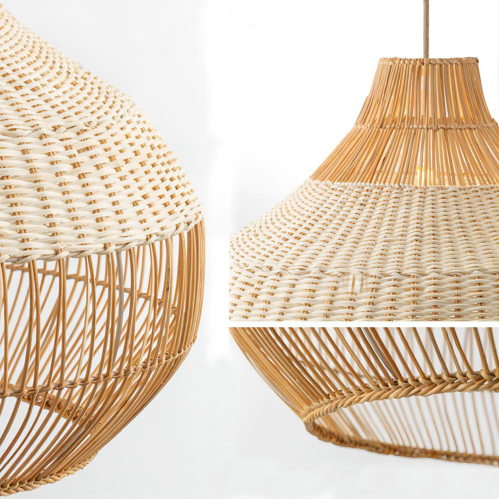 Creative Rattan Lighting - Art Rattan Woven Lampshade
