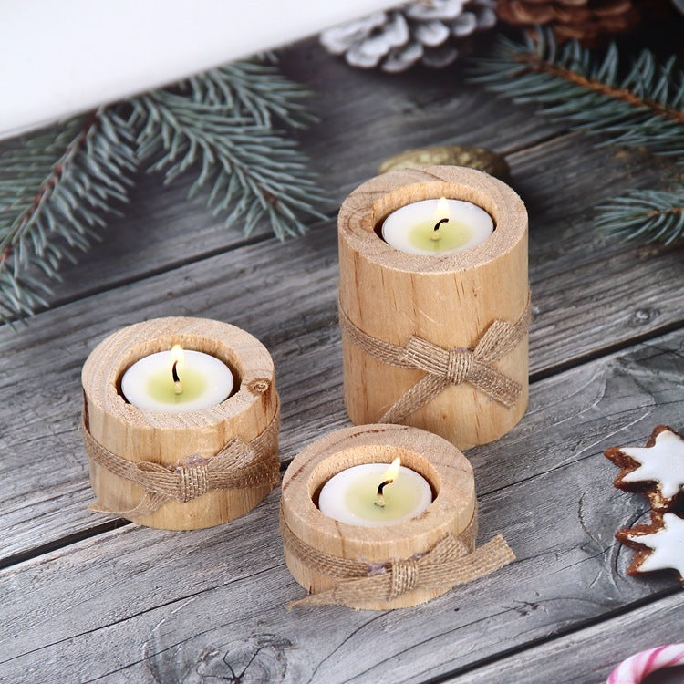 Decoration Creative Pine Candlestick
