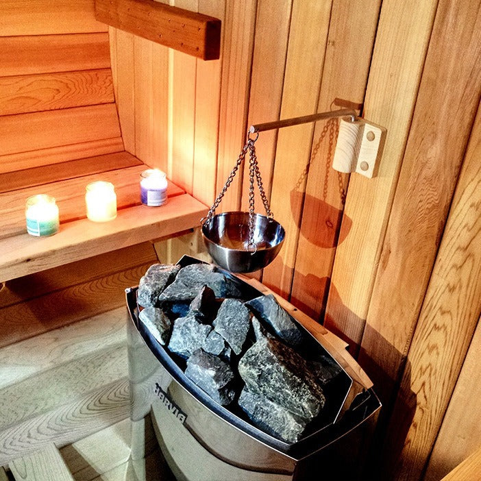 Stainless Steel Essential Oil Bowl Dry Sauna Room