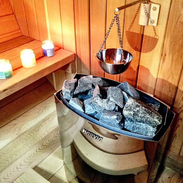 Stainless Steel Essential Oil Bowl Dry Sauna Room