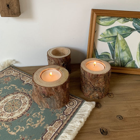 Decoration Creative Pine Candlestick