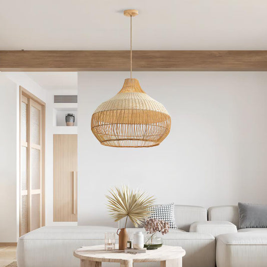 Creative Rattan Lighting - Art Rattan Woven Lampshade